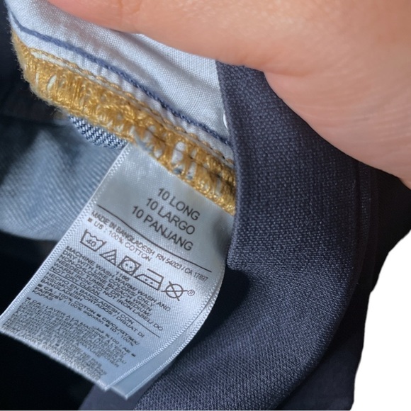 NWT Old Navy Maternity Full Panel Slouchy Straight Cropped Jeans - Picture 5 of 5